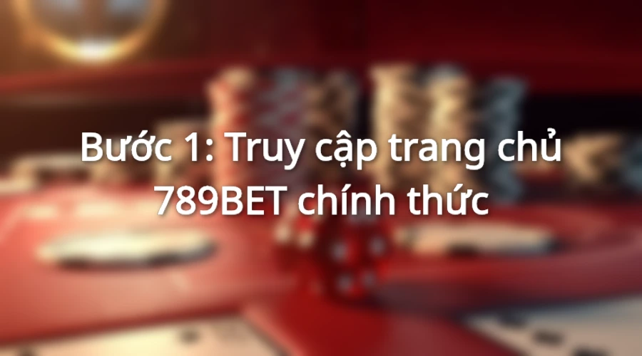 Người chơi nhập địa chỉ "789bet.name" từ công cụ tìm kiếm để truy cập vào trang chủ