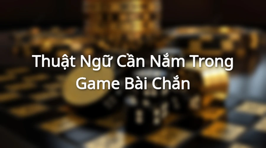 Thuật ngữ trong trò chơi bài chắn